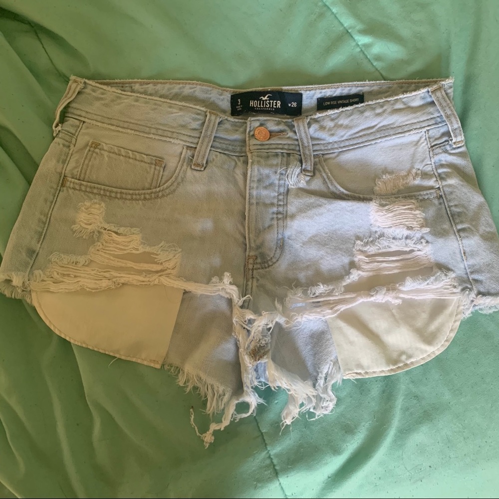New Hollister Low rise vintage short jeans